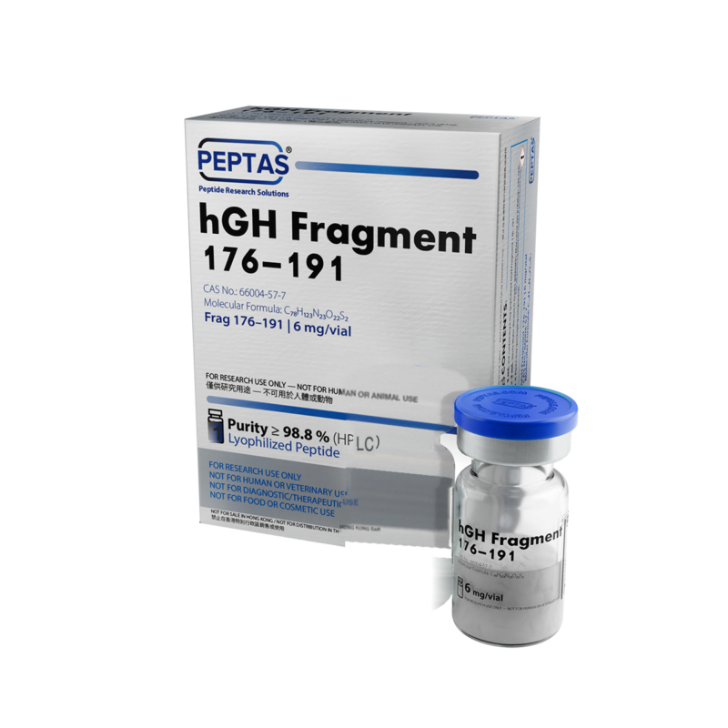 hGH Fragment 176-191 6mg PEPTAS research material