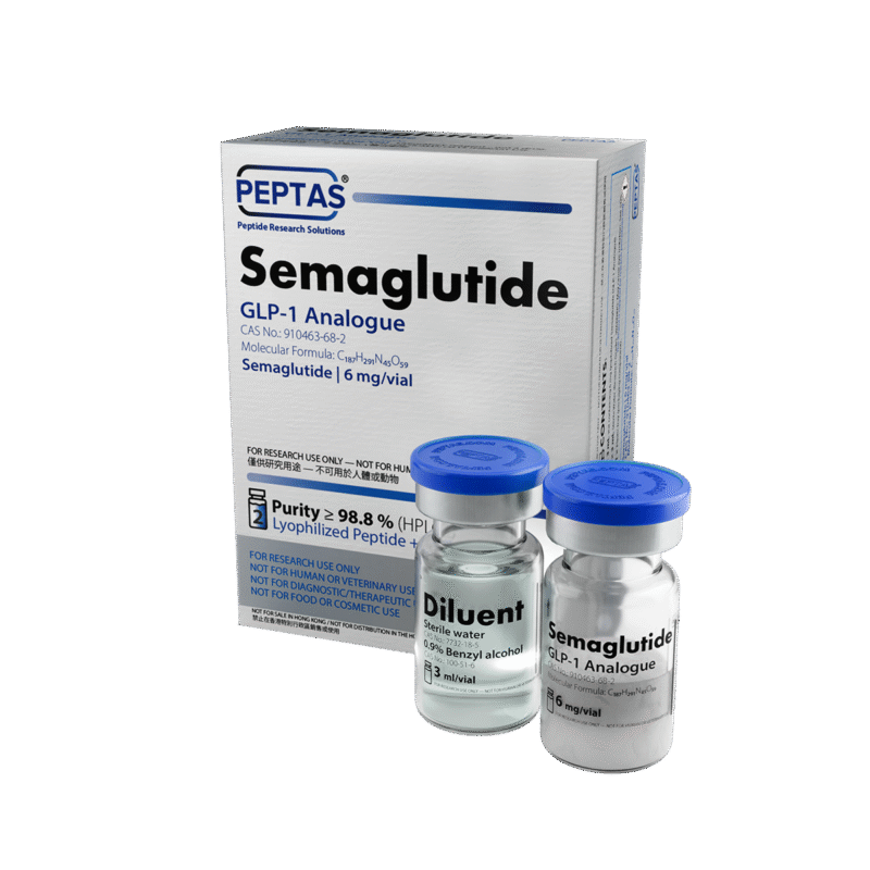 Semaglutide 6mg PEPTAS research material