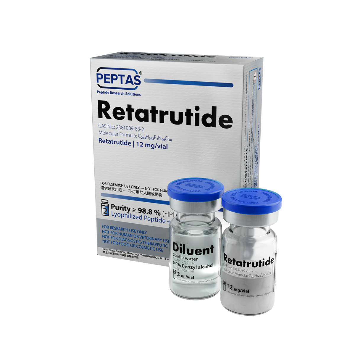 Retatrutide 12mg Peptas Retatrutide 12mg Peptas