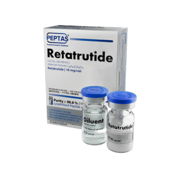 Retatrutide 16mg PEPTAS research material