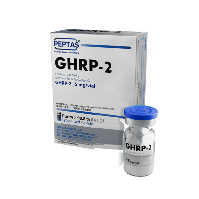 GHRP-2 5mg PEPTAS research material