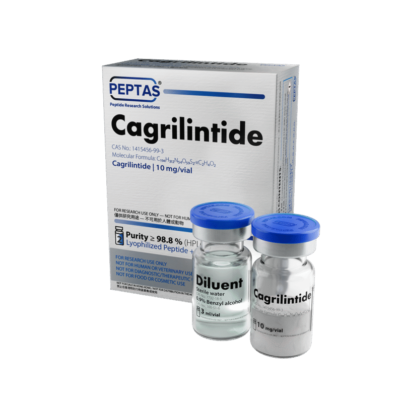 Cagrilintide 10mg PEPTAS research material